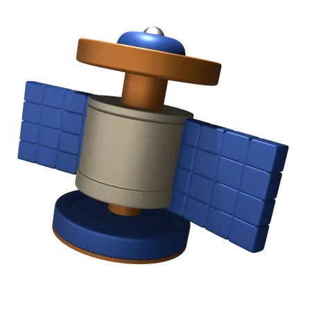 Satélite  3D Icon