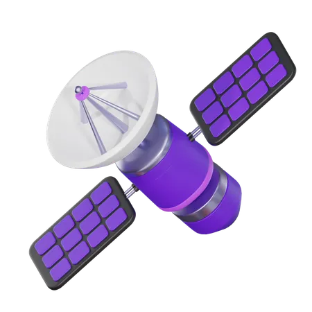 Satélite  3D Icon