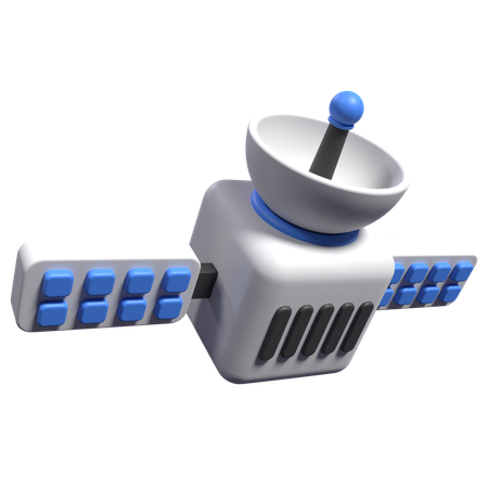 Satélite  3D Icon