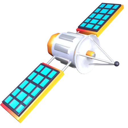 Satélite  3D Icon