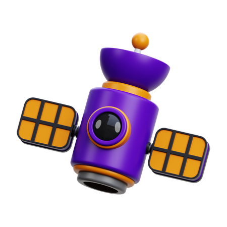 Satélite  3D Icon