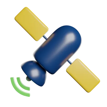 Satélite  3D Icon