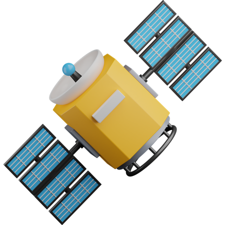 Satelite  3D Icon