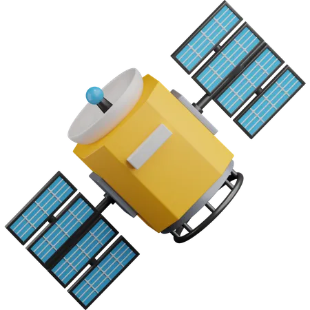 Satelite  3D Icon