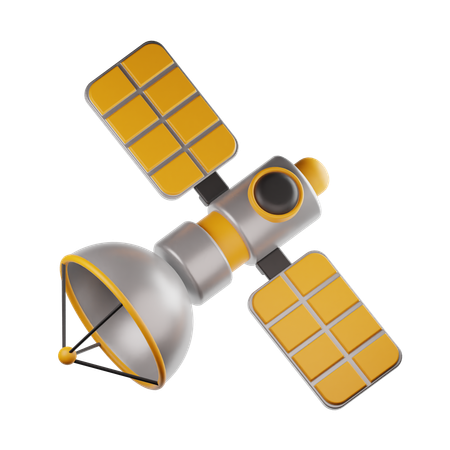 Satelite  3D Icon