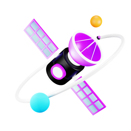 Satelite  3D Icon