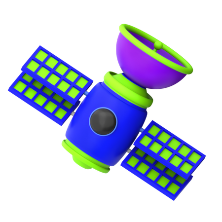 Satelite  3D Icon