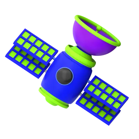 Satelite  3D Icon