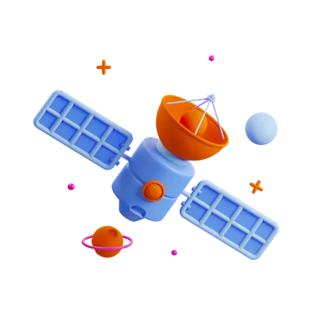 Satelite  3D Icon