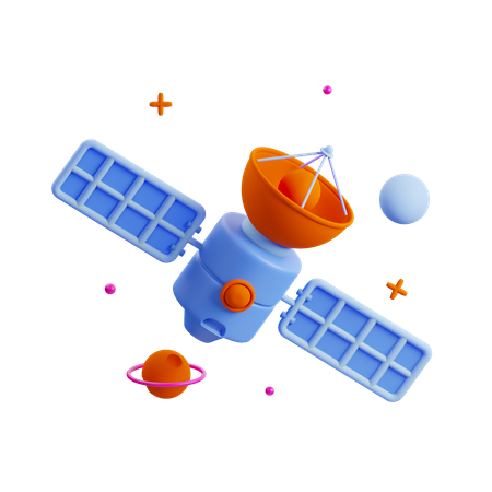 Satelite  3D Icon