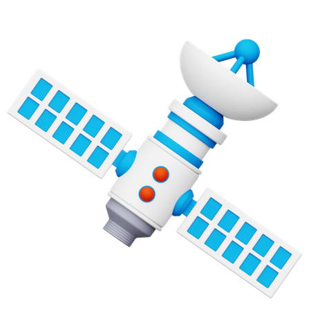 Satelite  3D Icon