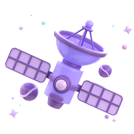 Satelite  3D Icon