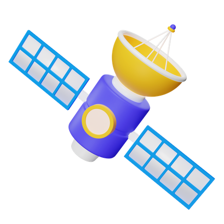 Satelite  3D Icon