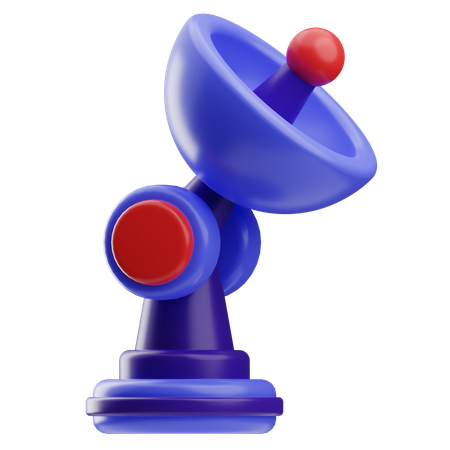 Satélite  3D Icon