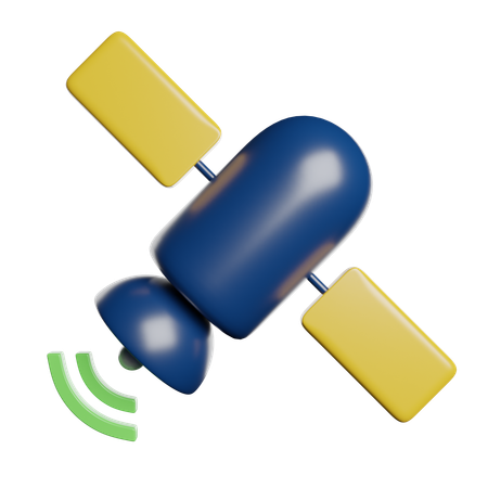 Satélite  3D Icon
