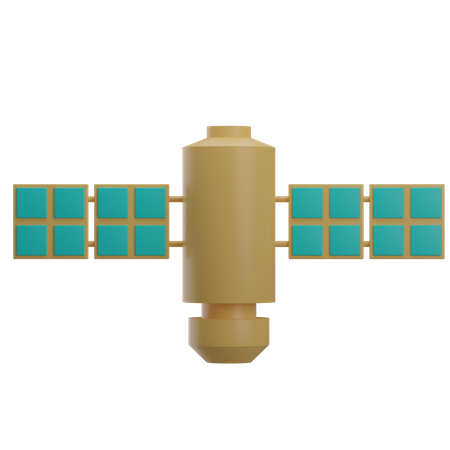Satélite  3D Icon
