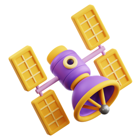 Satélite  3D Icon