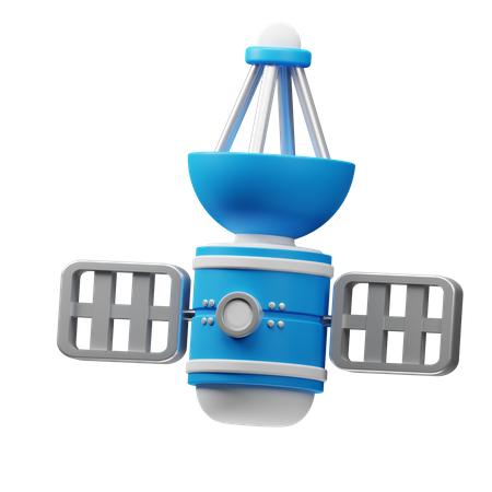 Satélite  3D Icon