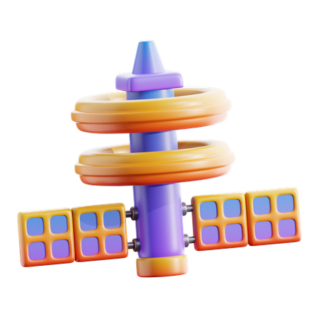 Satelite  3D Icon