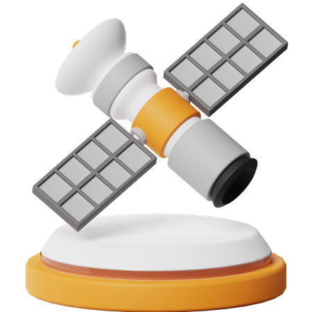 Satélite  3D Icon