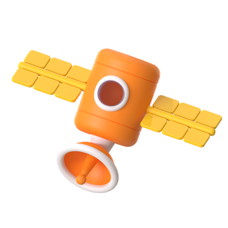 Satélite  3D Icon