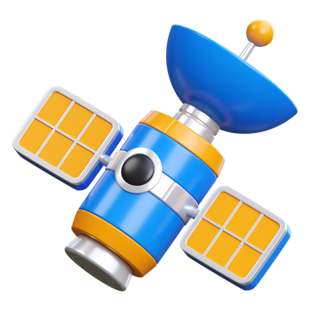 Satélite  3D Icon