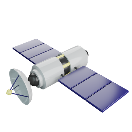 Satelite 3D Illustration