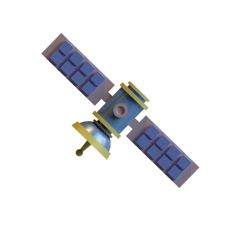 Satélite  3D Icon