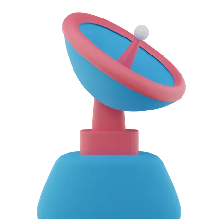 Satélite  3D Icon