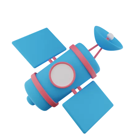 Satélite  3D Icon