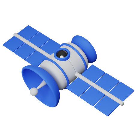 Satélite  3D Icon