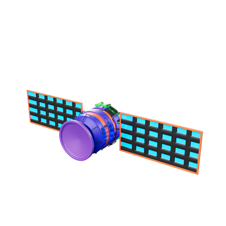 Satélite  3D Icon