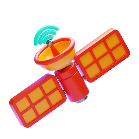 SATELITE COMMUNICATION  3D Icon