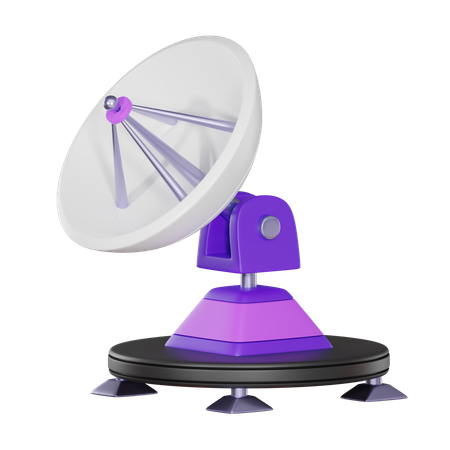 Satellit  3D Icon