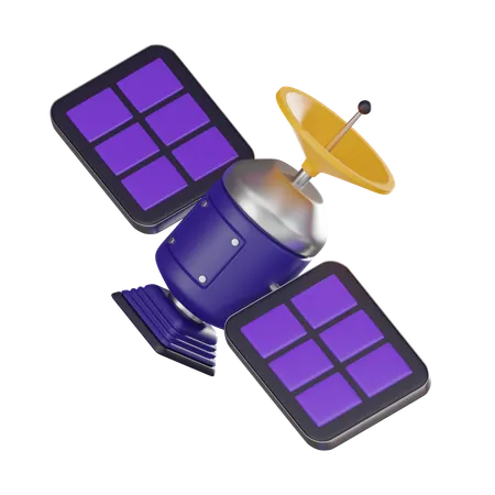 Satellit  3D Icon