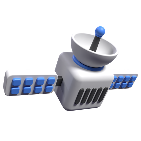 Satellit  3D Icon