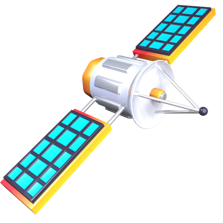 Satellit  3D Icon