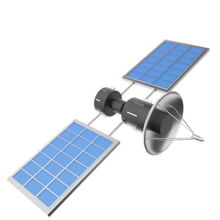 Satellit  3D Icon