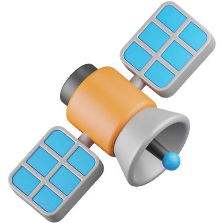 Satellit  3D Icon