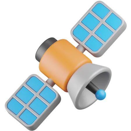 Satellit  3D Icon