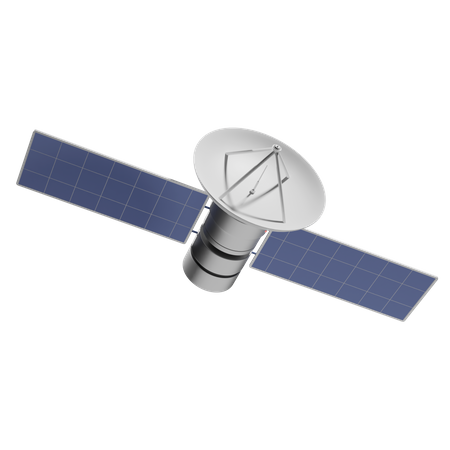 Satellit  3D Illustration