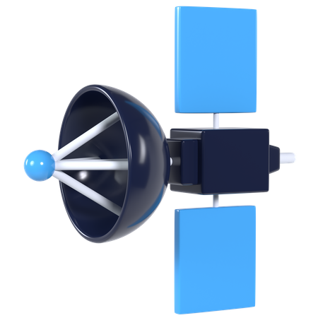 Satellit  3D Illustration