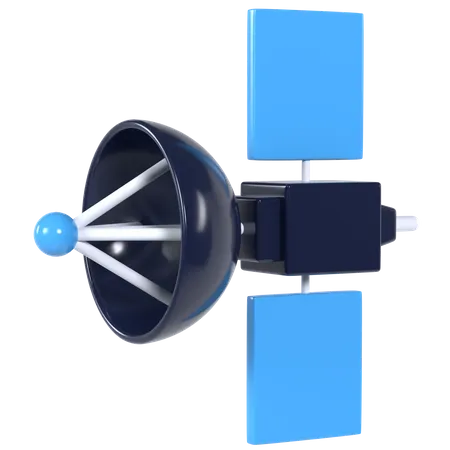 Satellit  3D Illustration