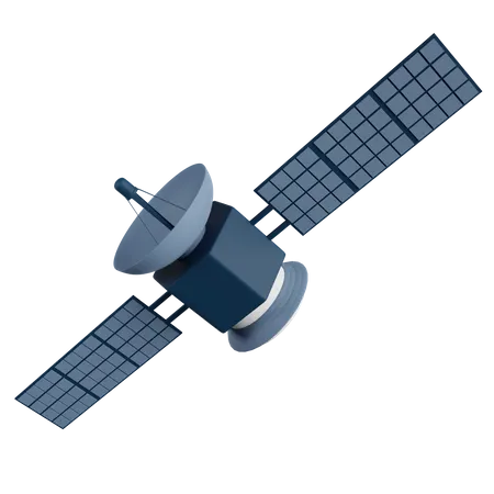 Satellit  3D Illustration