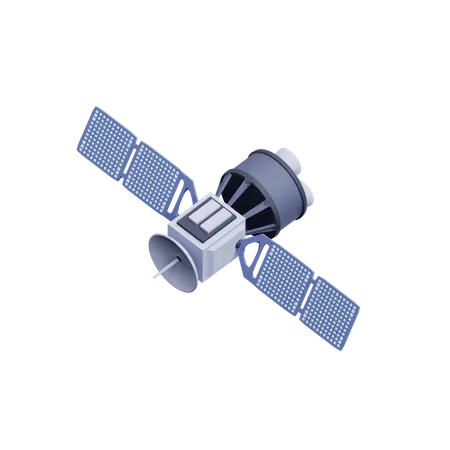 Satellit  3D Icon