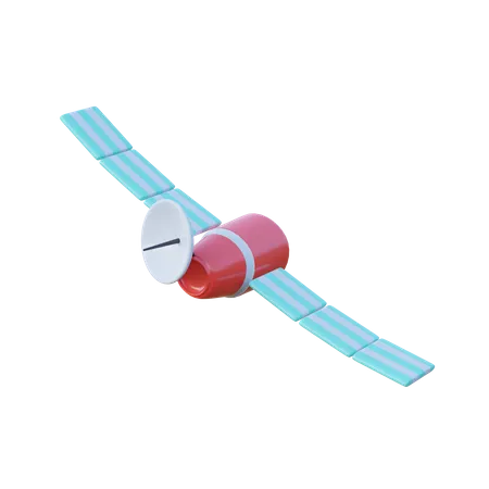 Satellit  3D Illustration