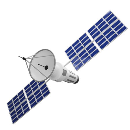 Satellit  3D Icon