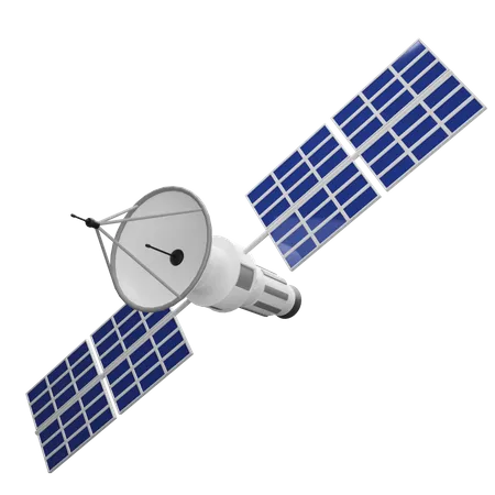 Satellit  3D Icon