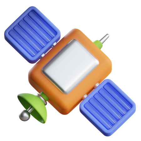 Satellit  3D Icon