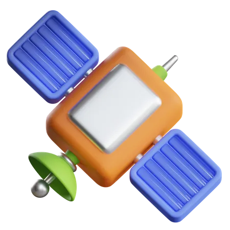 Satellit  3D Icon